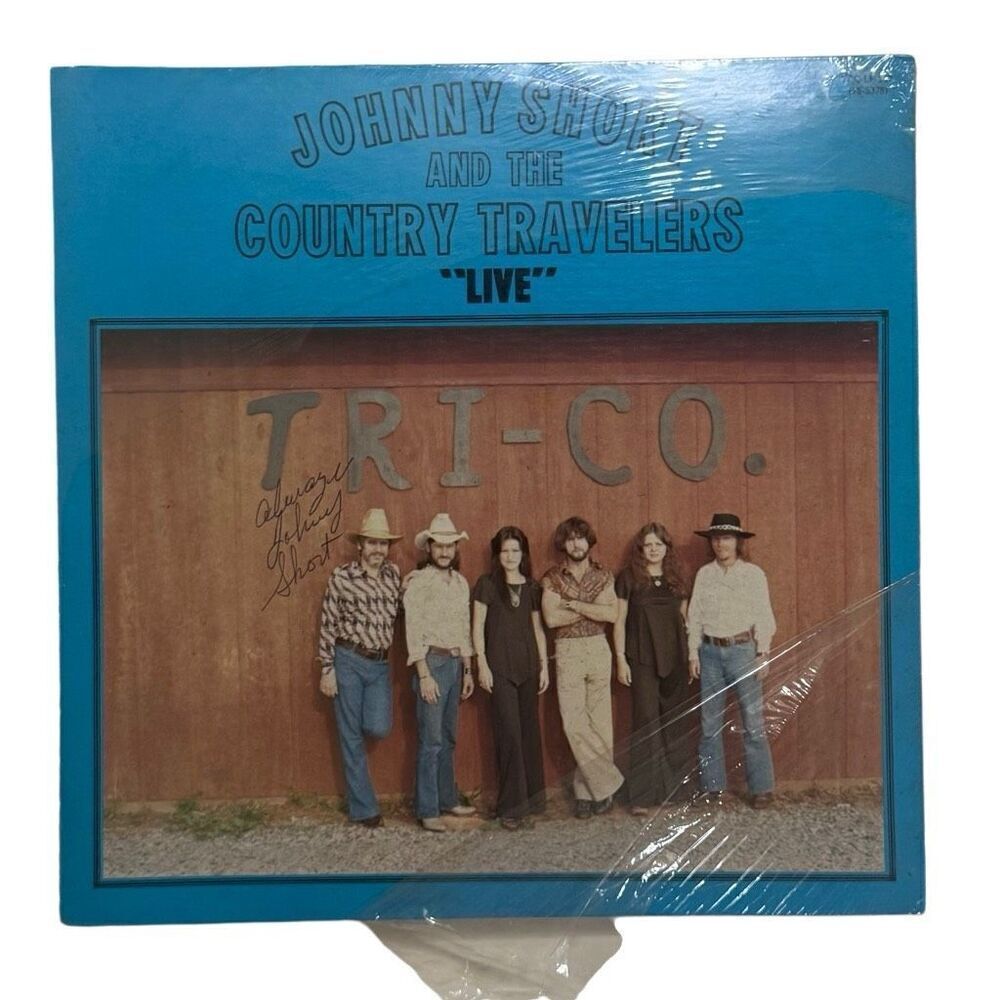 Johnny Short and the Country Travelers “LIVE” LP Vinyl Davis Sound, Charlotte NC